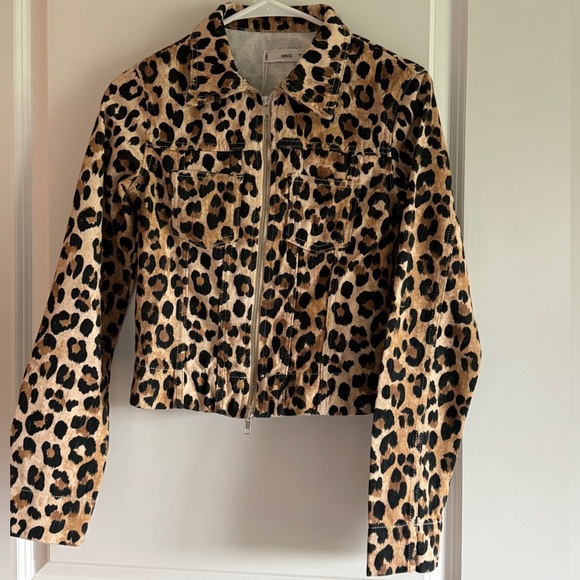 MNG Animal Print Jacket and Bermuda jeans - Picture 2 of 14